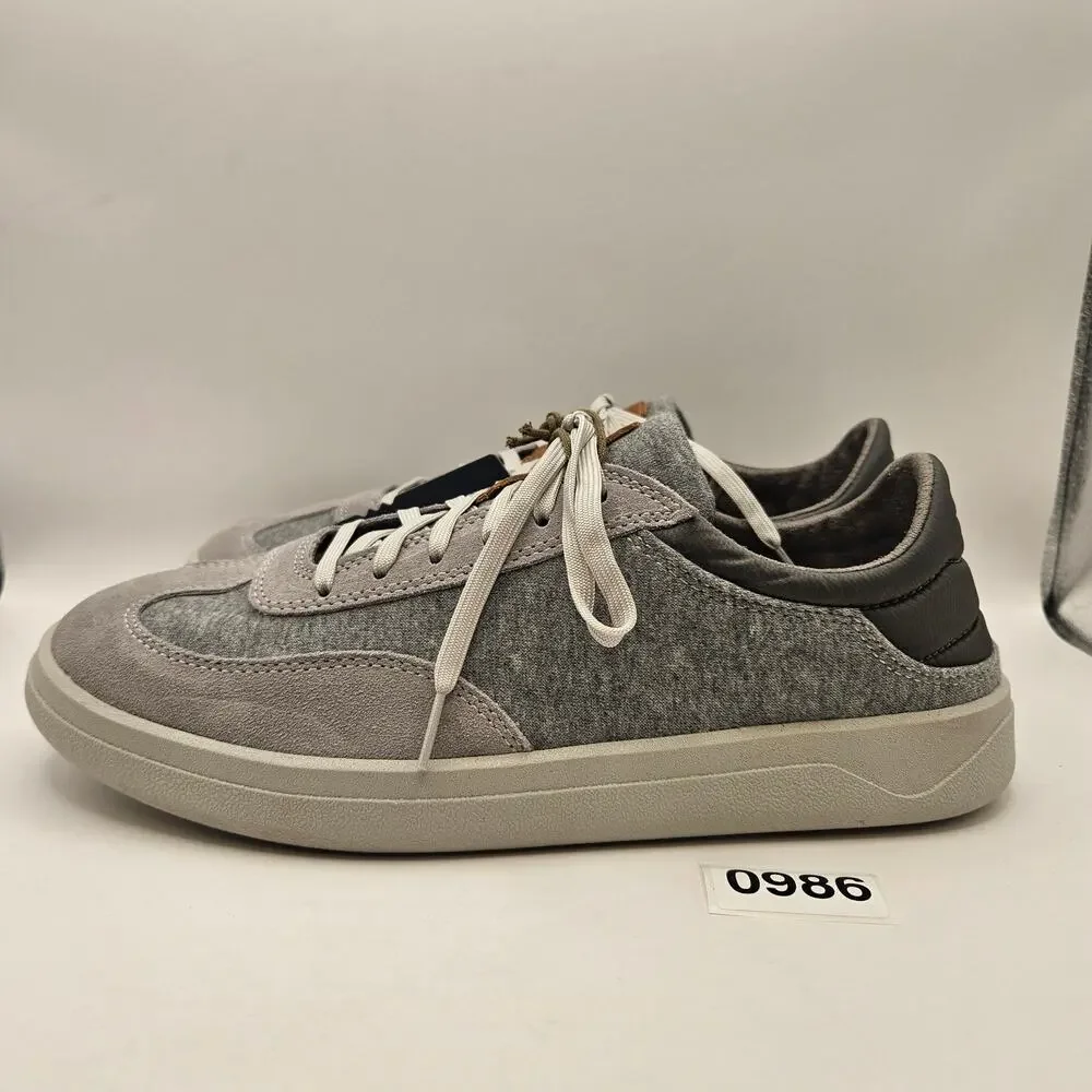OLUKAI MEN'S 12 PULIKI 10528 POI CHARCOAL MSRP $140 NWOB